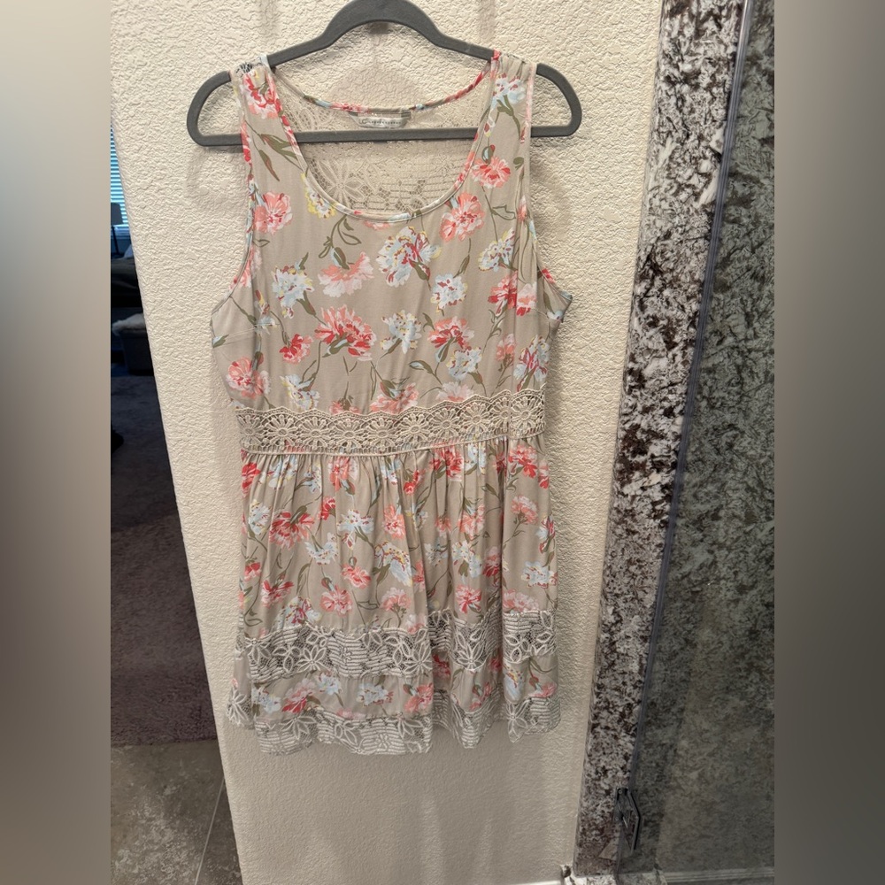 Floral Sleeveless Dress